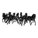thumbnail image 4 of Escultura de caballo de metal para decoración de dormitorio, hotel, arte artesanal, colgante para baño, adorno coleccionable decorativo, 4 of 9