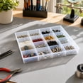 thumbnail image 5 of Drawer Organizer Tray 12 Compartment Clear Plastic for Small Parts Storage, 5 of 5