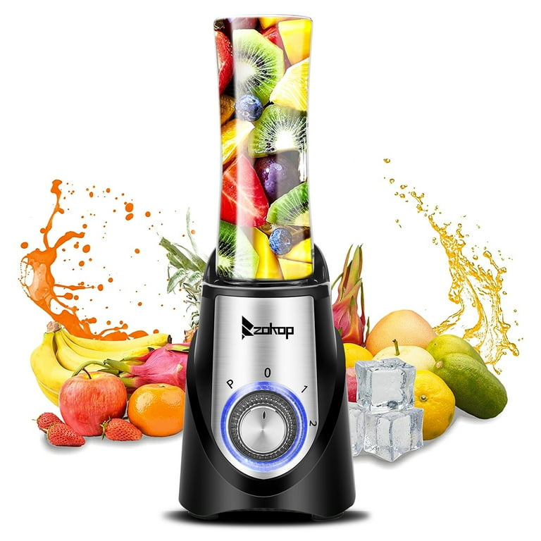  Portable Blender, 600ML Personal Blender for Smoothies and  Shakes Mini Blender USB Rechargeable, Two Blend Modes, 20 oz Handheld  Blender with 6 Ultra-sharp Blades for Travel, Office and Sports: Home 