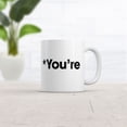 thumbnail image 2 of You're Mug Funny Sarcastic Grammer Humor Novelty Coffee Cup, 2 of 6