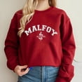 thumbnail image 1 of Malfoy Chandail en Molleton Maison Chandails en Molleton Academia Foncé Col Rond Chandail en Molleton Universitaire Unisexe Manches Longues Pull Automne Hiver Chandails à Capuchon, 1 of 4