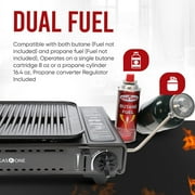 GasOne Butane or Propane Portable Grill Dual Fuel Gas Stove