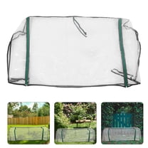 Homoyoyo Transparent PVC Garden Cover for Raised Bed Plants, Weatherproof Plant , Greenhouse Plant Cover