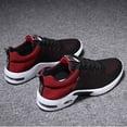 thumbnail image 5 of Men's Air Cushion Running Shoes Slip-on Breathable Knit Tennis Walking Sneakers Lightweight Athletic Sports Shoes for Daily Wear & Gym, 5 of 7