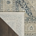 thumbnail image 4 of Nourison Malta Multi Bordered Traditional Indoor Area Rug Ivory/Grey 5'3" x 7'7", 4 of 8