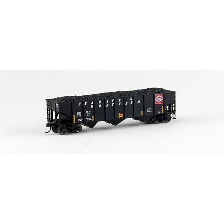 - Atlas 20002913 HO Reading & Northern 70 Ton 3-Bay Open Hopper #7553