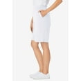 thumbnail image 3 of Woman Within Plus Size 7-Day Knit Short, 3 of 6