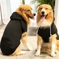 thumbnail image 2 of Dog Hoodies Fall Dog Puppy Sweatshirt Soft Warm Sweater Winter Zipper Pocket Hooded Clothes for Small Medium Large Dogs Cats Pet Clothing, 2 of 5