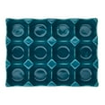 thumbnail image 6 of Rachael Ray Solid Glaze Ceramics Egg Tray, 12-Cup, Teal, 6 of 13