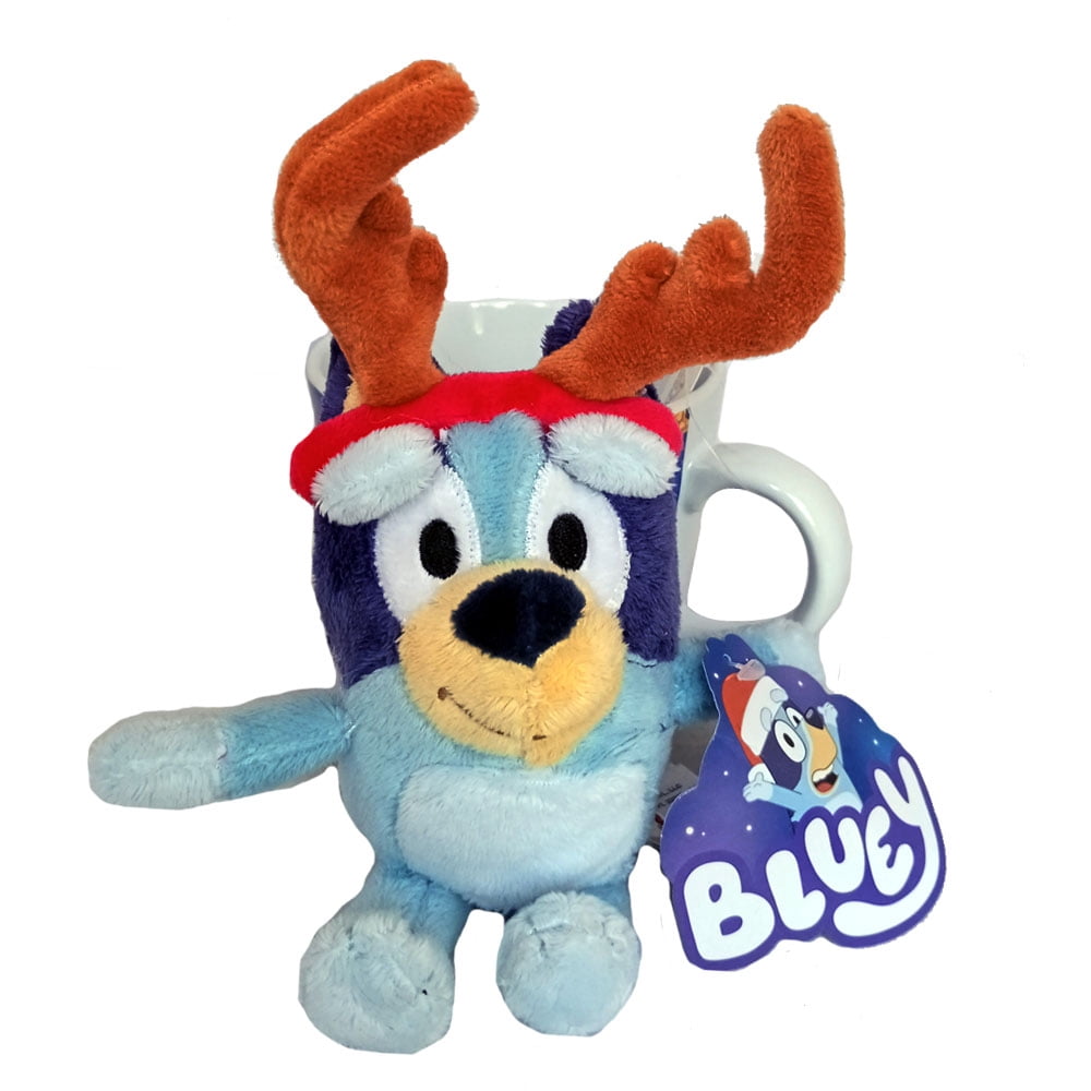 Bluey Plush in Mug Gift Set