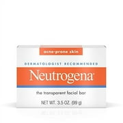 Acne-Prone Skin Formula Transparent Facial Bar 3.5 oz (Pack of 2)