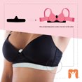 thumbnail image 5 of More of Me to Love Bamboo-Cotton Bra Liner – Black, 3-pack, X-Large – Sweat-Wicking & Antibacterial, 5 of 11