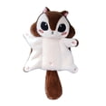 thumbnail image 1 of Llavero de ardilla voladora Salvador peluche realista marrón, 1 of 9