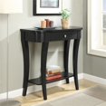thumbnail image 1 of Convenience Concepts Console Newport en Bois Noir, 1 of 3
