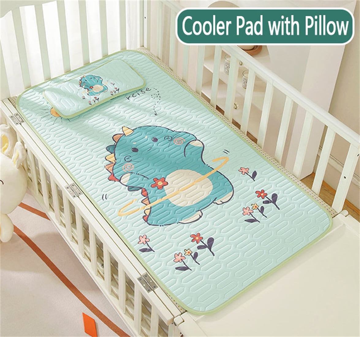 Baby Car Seat Cooler Pad, Children Stroller Ice Seat Liners Cooler Mat