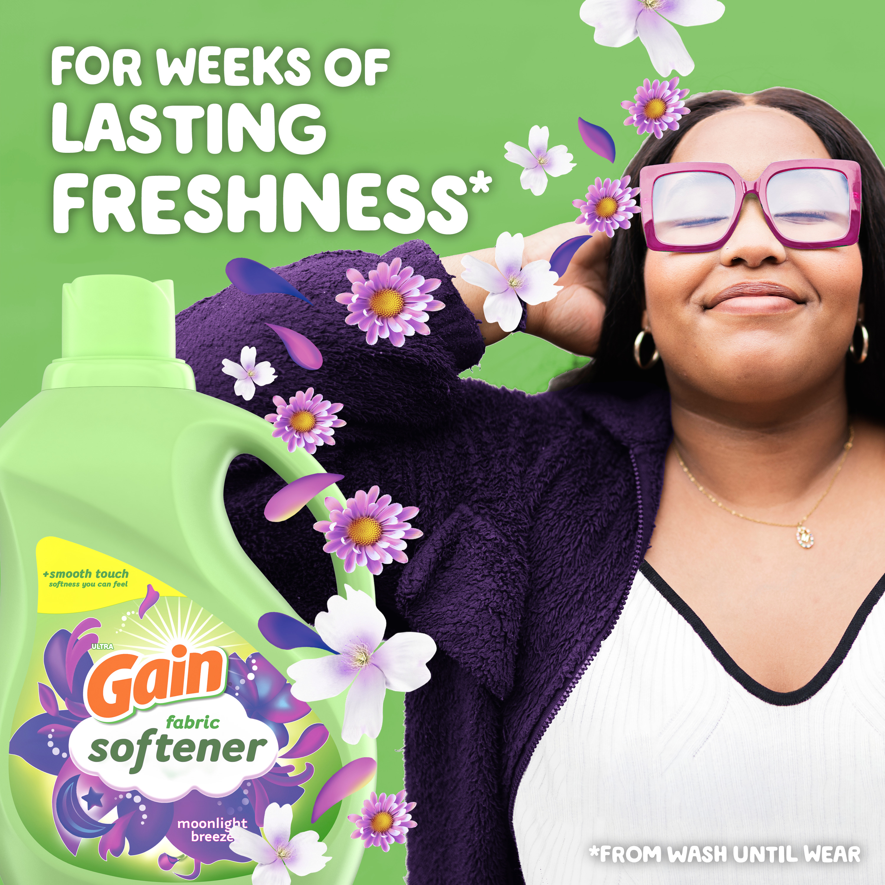 Gain Moonlight Breeze Liquid Fabric Softener & Conditioner photo 6