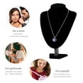thumbnail image 3 of Pet Ashes Necklace Cremation Jewelry for Cat Dog Ashes Pendant Paw Print Urn Necklace for Women Men Keepsake Jewelry for Memorial, 3 of 5