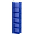 thumbnail image 2 of bvcdtgh Organisateur et Rangement Suspendus pour Garde-Robe Étagères de Rangement Suspendues pour Garde-Robe à 6 Tablettes Gris, 2 of 6
