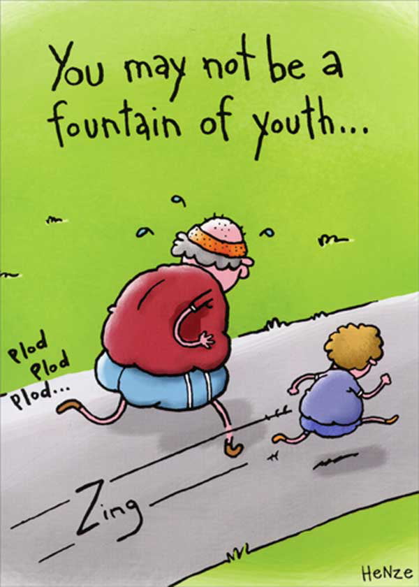 NEW Hallmark Birthday Card "Fountain of Youth" Musical Pop-up 