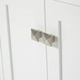 thumbnail image 4 of Ariel Cambridge 49 In. Oval Sink Vanity With White Quartz Countertop In White, 4 of 10