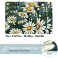 thumbnail image 2 of Daisy Area Rugs: Polyester Non-Slip Machine Washable Floor Carpet Office Rug, 2 of 6
