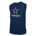thumbnail image 2 of Men's New Era Navy Dallas Cowboys Leisure Collection Muscle Tank Top, 2 of 3