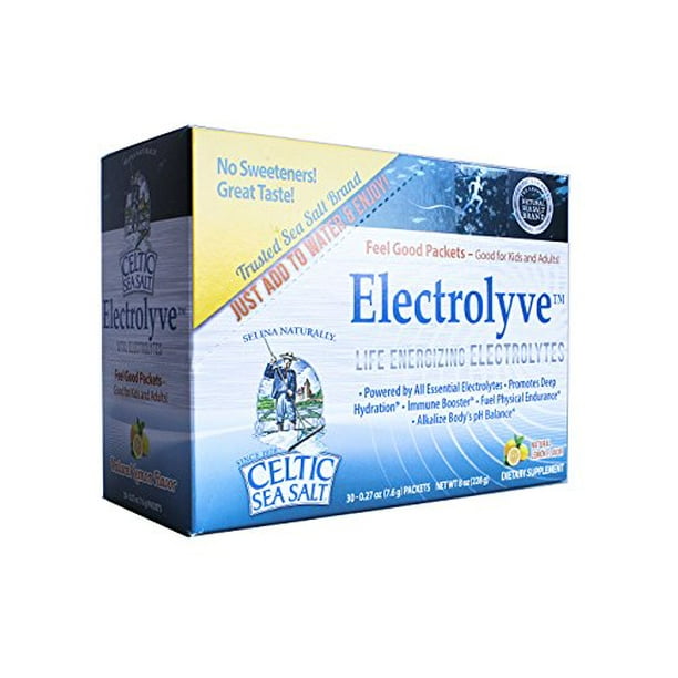Celtic Sea Salt Electrolyve Life Energizing Electrolytes Lemon