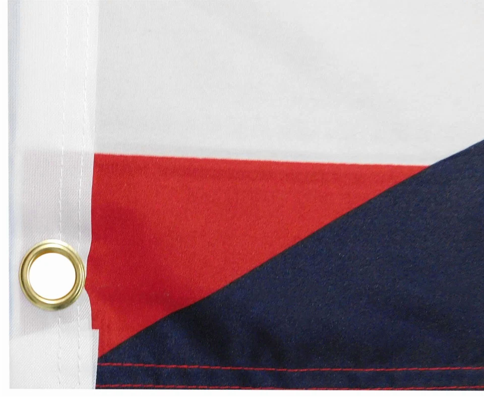 3X5 Usa Christian Diagonal Combination Premium 3'X5' Polyester Flag Banner (Fi)
