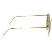 Ray-Ban Polarized Round Metal RB3447-001-47 Gold Sunglasses