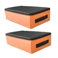 thumbnail image 3 of Almohadilla de caída para levantamiento de pesas Silence Deadlift Pad para entrenamiento de levantamiento de pesas para hombres Naranja Negro, 3 of 8