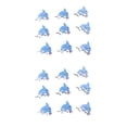 thumbnail image 2 of bedienty 50 Pieces Wooden Button Rough Surface Widely Applicable Fasteners Fish-shaped Shank Buttons Embroidery Sewing Supplies Sky Blue 2Set, 2 of 6