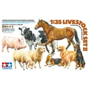 Tamiya 35385 Livestock Set II 1/35 Scale Plastic Model Kit