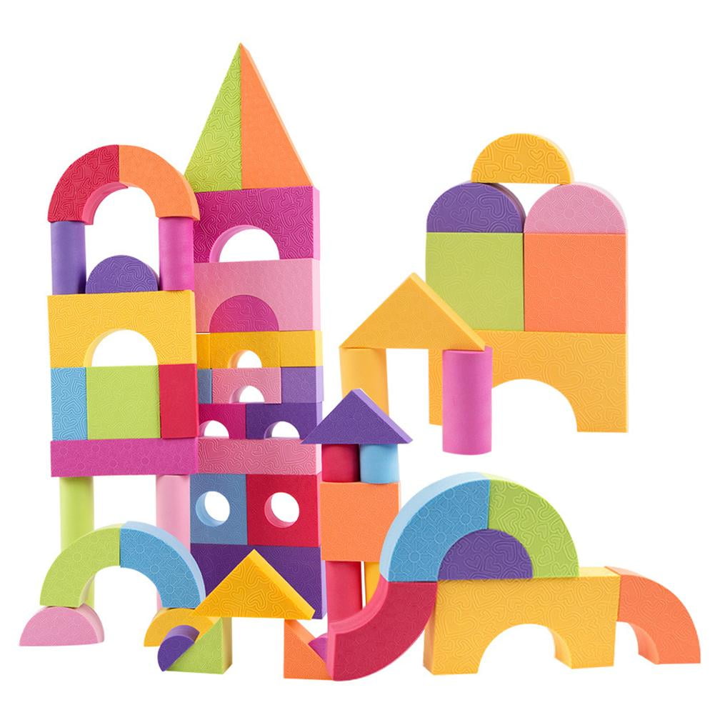 Colorful Soft EVA Foam Building Blocks Bricks Children Kids Play Toys Gift ONE 