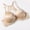 Beige, variant on Exerin Women's Push Up Underwire Racerback Padded Convertible Front Closure Bra(32C,Beige)