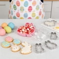 thumbnail image 4 of Easter Bunny Storage Boxes, Staron 2026 12PCS Transparent Candy Containers, Adorable Bunny Theme Snack Gift Packaging Box for Easter Parties, Pink, 4 of 6