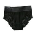 thumbnail image 2 of Gibobby Ropa Interior con Entrenamiento Ropa interior de mujer Bragas de encaje sexy Estiramiento Hipster Calzoncillos Ropa interior Señora Ropa interior(Negro， S), 2 of 5