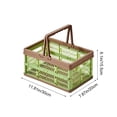 thumbnail image 3 of Ohmyroo Portable Collapsible Storage Crate for Home Organization, 3 of 7