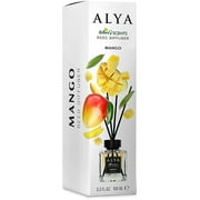 Alya Natural Scent Reed Diffuser 3.3oz, Mango