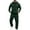 Dark Green#9527, variant on BOOMNY Men'S Sweatsuits Solid Color Fleece Lined Hoodies Baggy Sweatpants 2Pcs Gym Sweat Suits Running Jogging Fall Winter Athletic Tracksuit Outfits