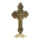 thumbnail image 5 of Crucifijo de pie, Crucifijo de bronce, Base estable, Regalo católico, Crucifijo sagrado, Funcionamiento suave, 5 of 14