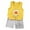Yellow, variant on Futezty Toddler Boys Clothes Summer Outfit Sets, Toddler Boys Girls Short Sleeve Independence Day Letter Prints T Shirt Tops Patchwork Shorts Outfits