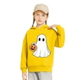 thumbnail image 5 of SERTG Kids Halloween Hoodie Sweatshirt with Cute Printed Fashion Soft Comfortable Long Sleeved Top for Children 2-7 Years(Yellow,6 Years), 5 of 5