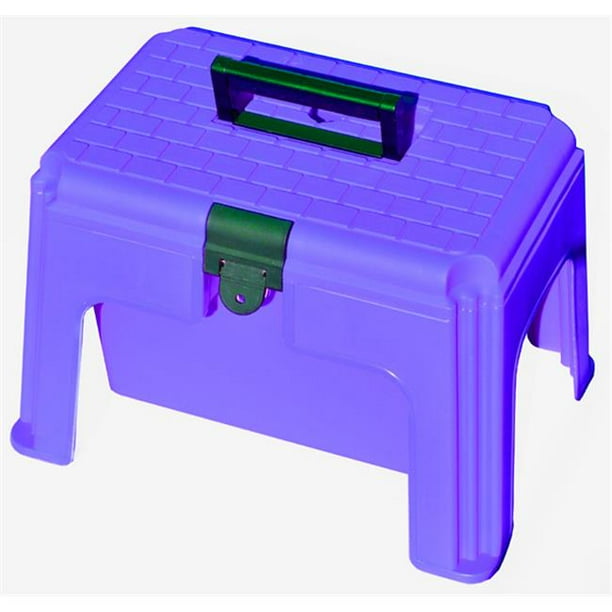 Tuff Stuff Products SSTPR Step Up Seat Tool Box Caddy, Purple