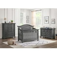 thumbnail image 3 of Oxford Baby London Lane 4-in-1 Convertible Crib, Arctic Gray, 3 of 12