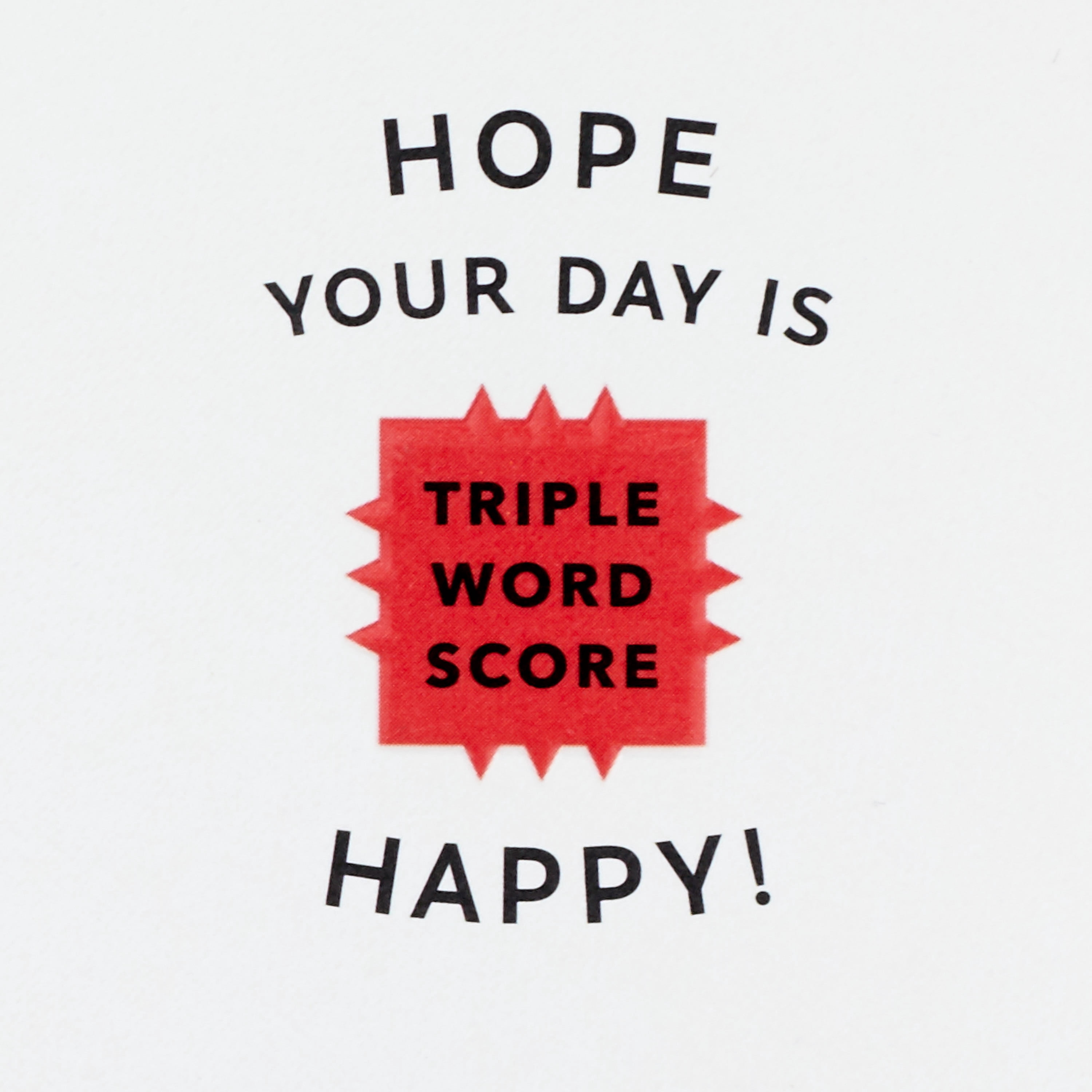 Hallmark Hasbro Scrabble Father's Day Card, Multicolor (Paper Card)