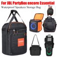 thumbnail image 2 of For JBL PartyBox Encore Essential Waterproof Speaker Bag Organizer Large Capacity Portable Protective Case with Adjustable Strap For PartyBox C, 2 of 6