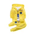 thumbnail image 1 of 3-piece Kids Clothing Set Cartoon Minions Long Sleeve Tee & Sweatshirt & Pants, 1 of 4