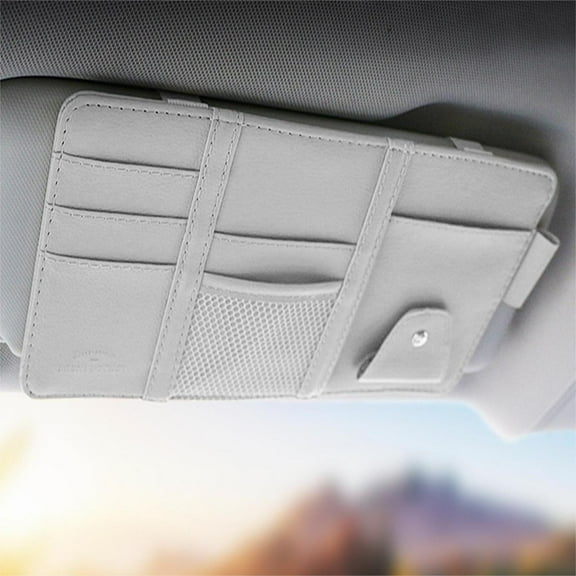 Car Accessories Car Visor, Card, Glasses, Zipper, Car Blocker, Mobile Phone ID, Storage Bag on Clearance