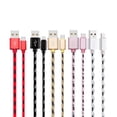 thumbnail image 1 of COMPUKAS 1Set Micro USB Data Sync Charging Cable with Nylon for Devices, 1 of 8
