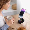 thumbnail image 5 of CoreLiving Portable Desk Fan Mini Quiet Handheld Personal Foldable USB Rechargeable Fan with Phone Holder Function for Home Office Outdoor Travel 1 Pack, 5 of 6